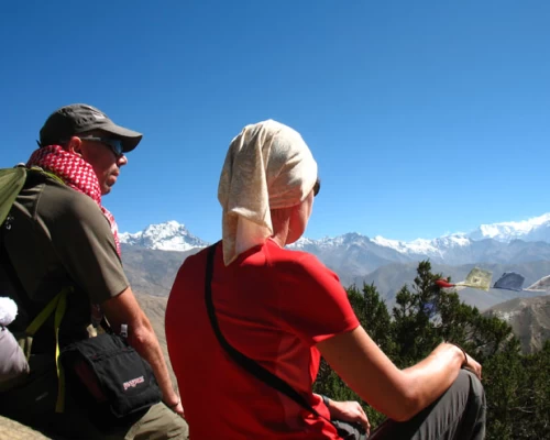 Enjoying with views mustang