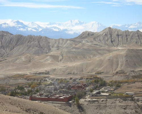 Dhaulagiri Range From Upper Mustang