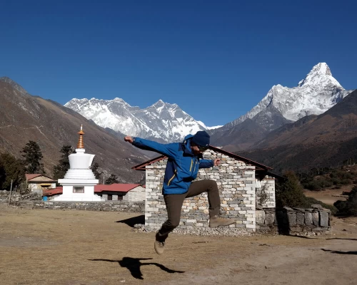 En Route To Everest Three Pass Trek