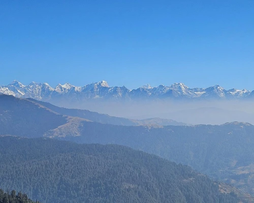 Everest Himalaya Range From Pikey Peak
